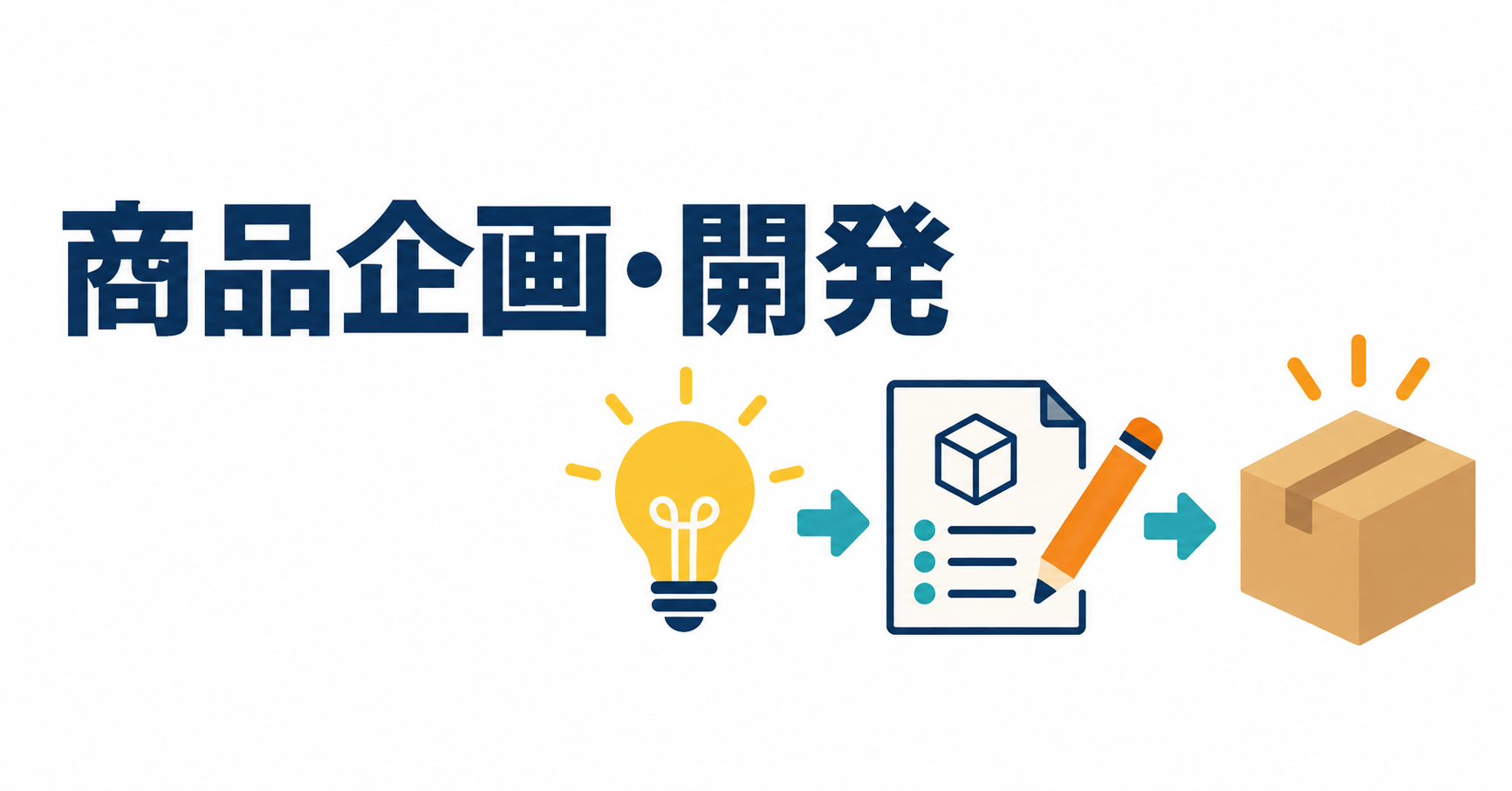 アイデアを商品にするまで|商品企画・開発の進め方